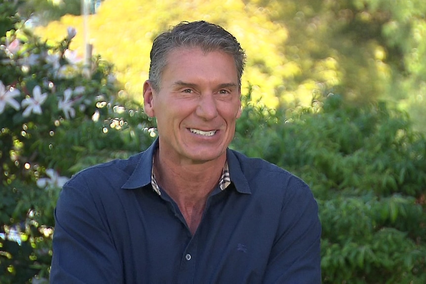 Cory Bernardi at a media conference.