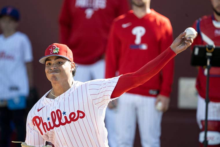 Jesús Luzardo went 15-7 with a 3.92 ERA in his first season with the Phillies.