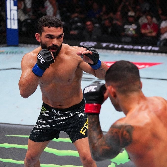 UFC 327's Patricio Freire: Aaron Pico's chin 'fatal flaw' in his game