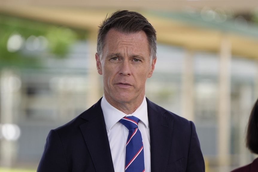 Chris Minns NSW Premier at Parramatta East Public School