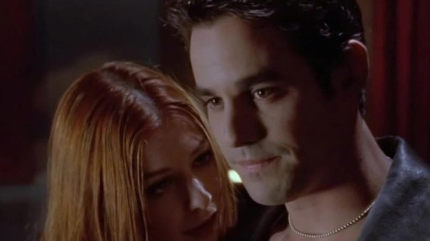 A man looking away from camera