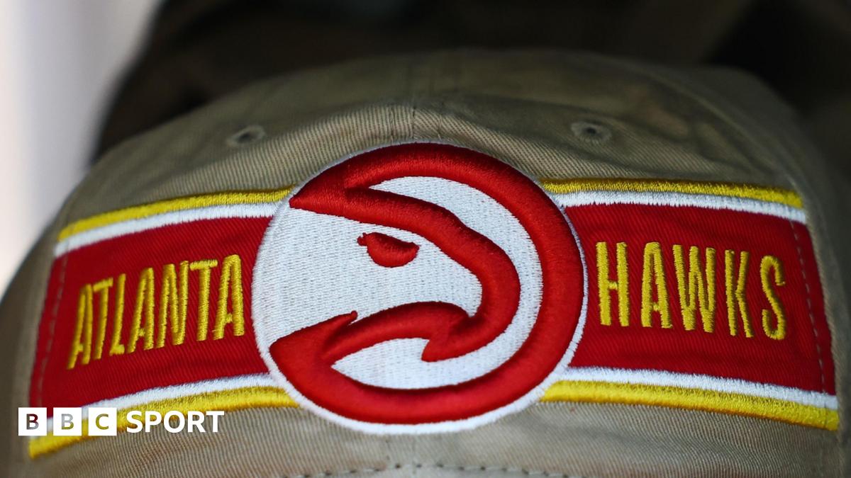A cap featuring the logo of the Atlanta Hawks