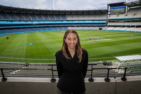 Melbourne Mavericks netballer Amy Parmenter.