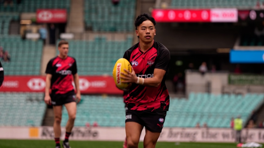 Jayden Nguyen may be a rookie but the AFL's first Vietnamese player has already made his mark