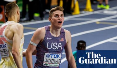 US high school student Cooper Lutkenhaus wins 800m to become youngest ever indoor world champion | Athletics