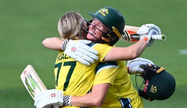 Alyssa Healy reflects on 'ridiculous sport' as Australia make Test squad changes