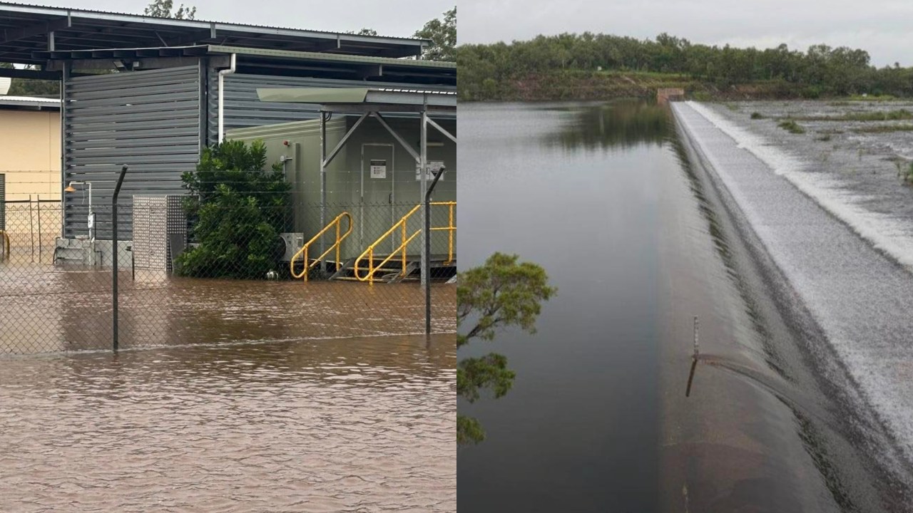 Darwin residents told to boil water after warnings to 'decrease use' as main dam overflows