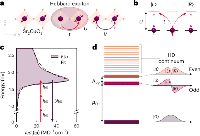 Quantum control of Hubbard excitons