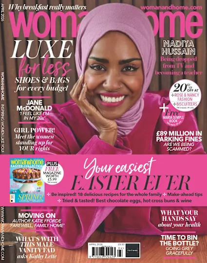 woman&home magazine cover with Nadiya Hussain
