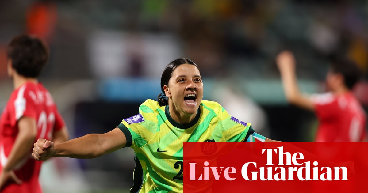 Australia v North Korea: Women’s Asian Cup 2026 quarter-final – live | Women's Asian Cup 2026
