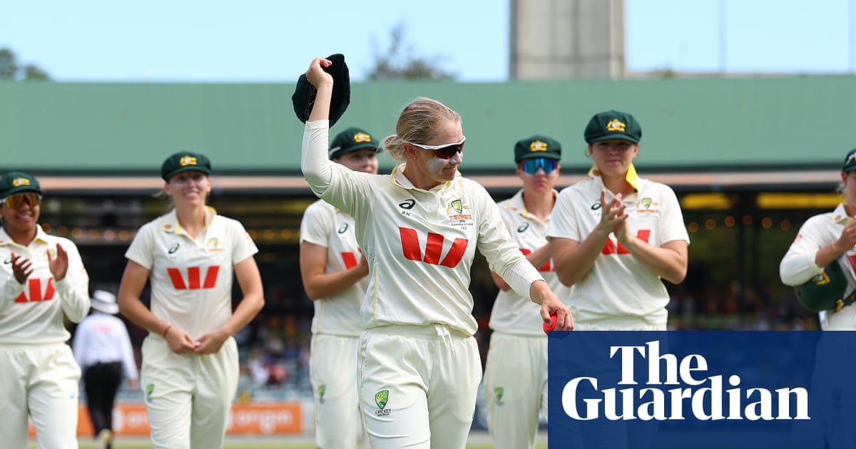 Alyssa Healy’s final match underlines recurring truth of women’s Test cricket | Australia women's cricket team