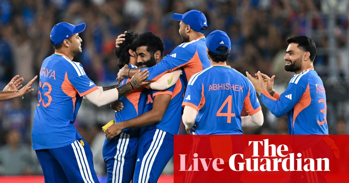 India v New Zealand: T20 World Cup final – live | T20 World Cup 2026