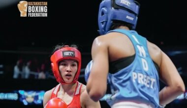 Kazakhstan falls short on opening day of Asian Boxing Championships