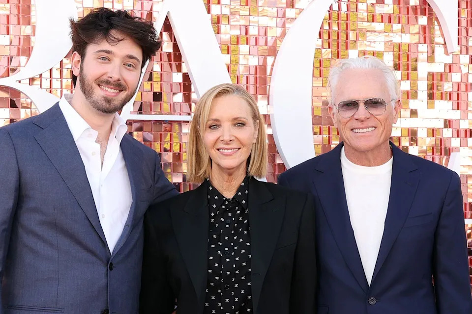 Julian Murray Stern; Lisa Kudrow; Michel SternCredit: Amy Sussman/Getty