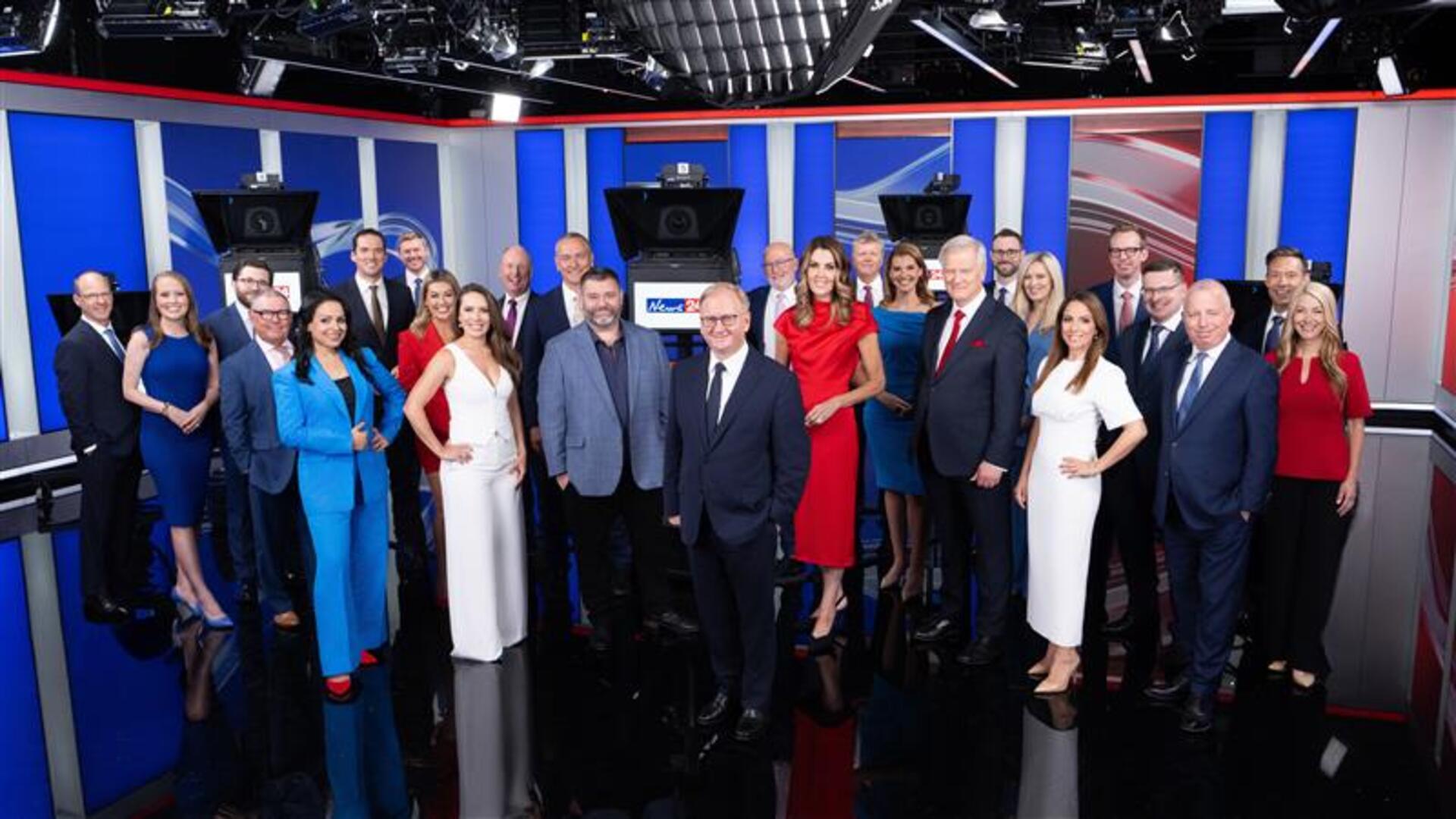 Inside Sky News Australia's world-class studios and News24 rebrand event