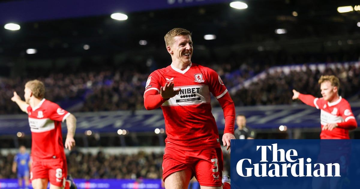 Targett double sets Middlesbrough on the path to victory against Birmingham | Championship