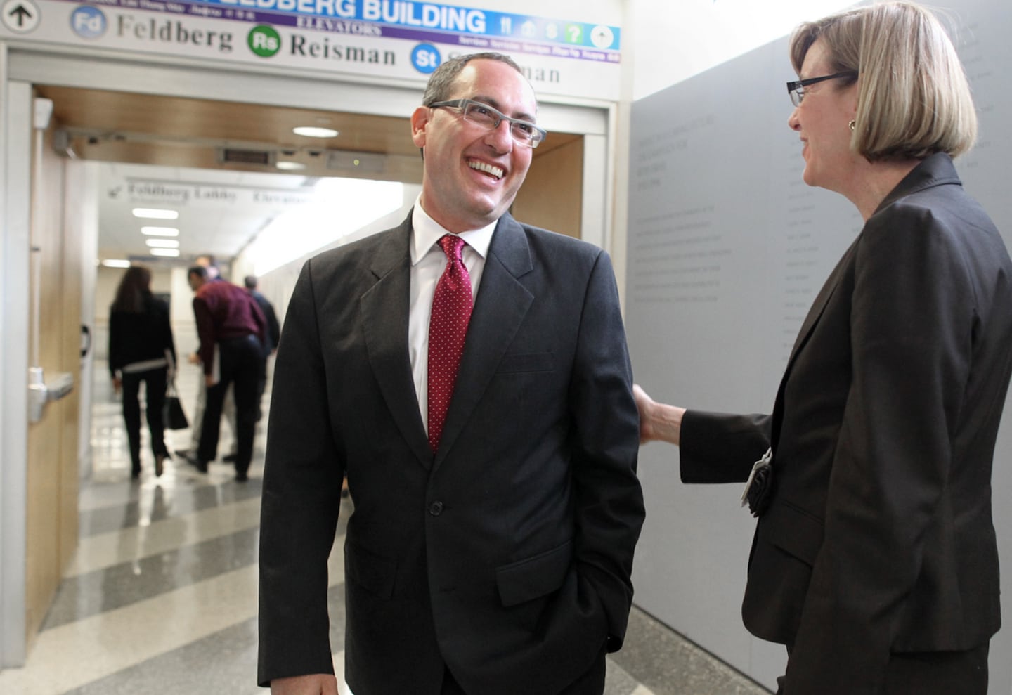Dr. Kevin Tabb was photographed in 2011 as he started his role as CEO of Beth Israel Deaconess Medical Center. 
