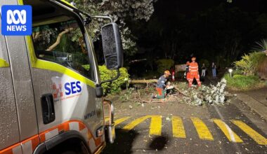 Severe storm causes thousands of power outages and hundreds calls for help in Sydney