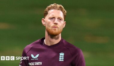 Ben Stokes working as part of the coaching team with England Lions