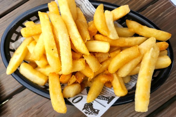 Hot chips are an Australian favourite – and a specialty.