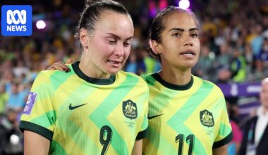 Matildas rally behind Caitlin Foord as Sam Kerr faces club limbo after Asian Cup defeat