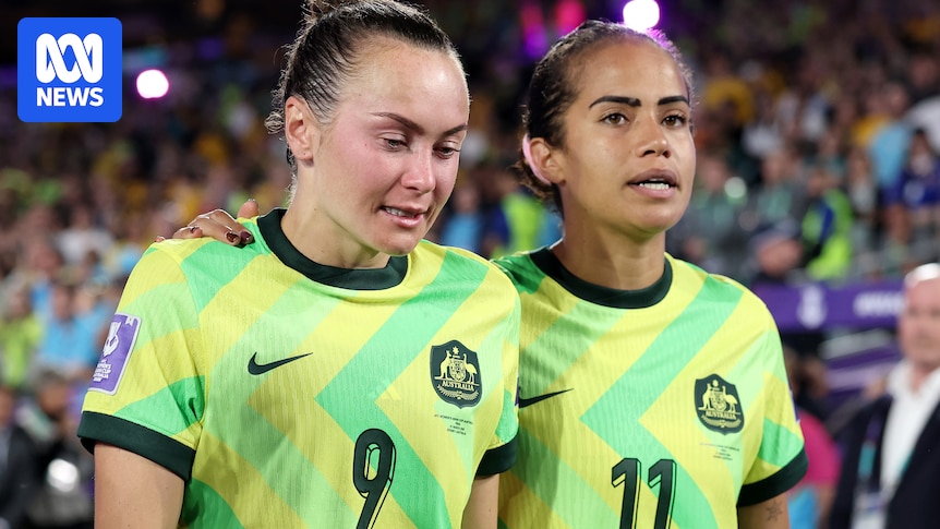 Matildas rally behind Caitlin Foord as Sam Kerr faces club limbo after Asian Cup defeat