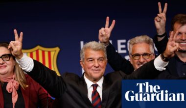 Joan Laporta shrugs off the flak and cruises to re-election as Barcelona president | La Liga