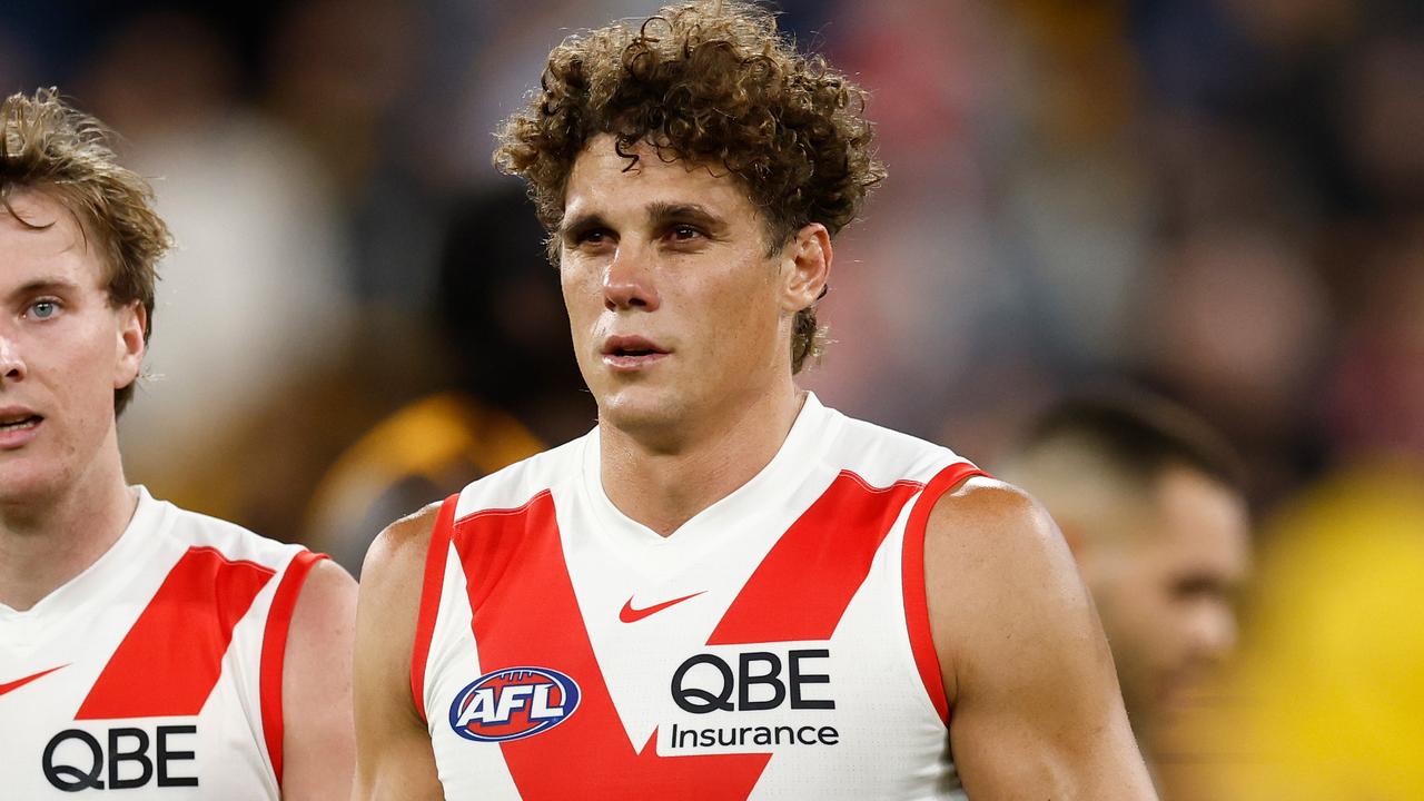 Dean Cox press conference, comments on Charlie Curnow, Sydney Swans loss to Hawthorn Hawks, latest news