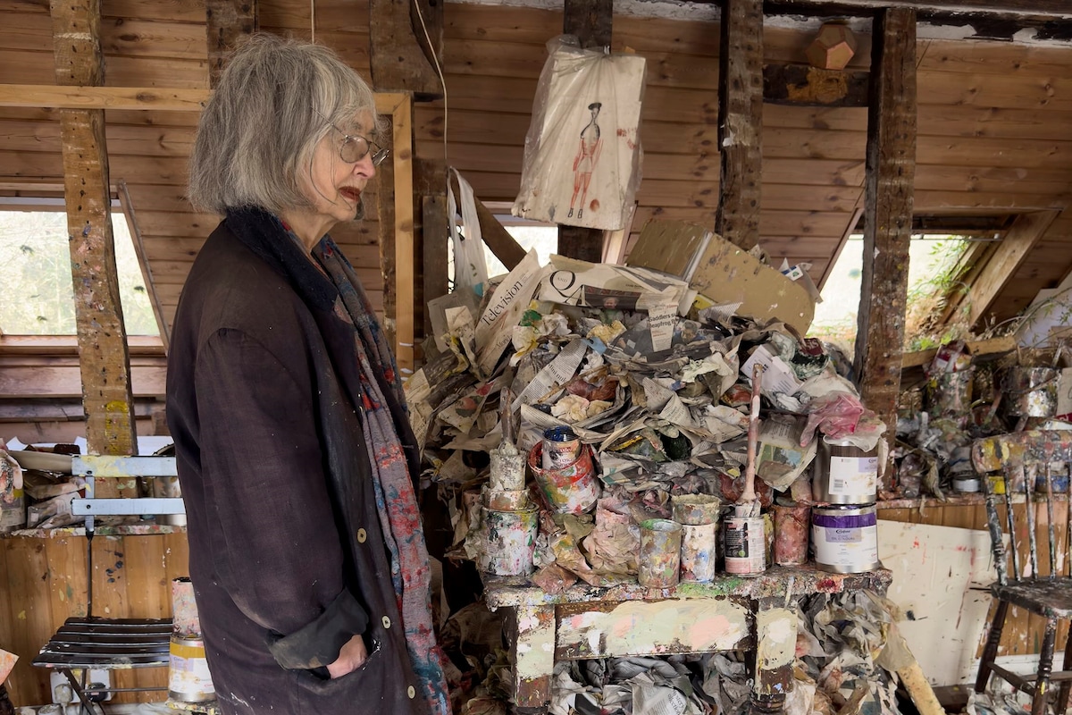 Artist Rose Wylie: “You Have to Have Self-Belief if You Paint Big”