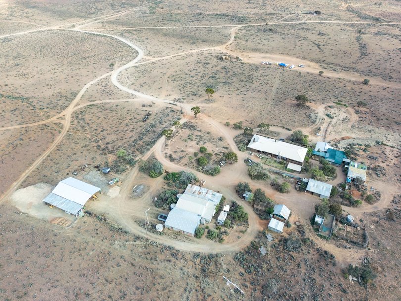 Photo: Police and defence are concluding their search today for missing four-year-old August 'Gus' Lamont at Oak Park in South Australia after recommencing the search earlier this week. Picture: Tim Joy. 17th October 2025