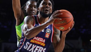 Adelaide 36ers vs. South East Melbourne Phoenix, Bryce Cotton record haul, 42 points, John Brown III injury, game one