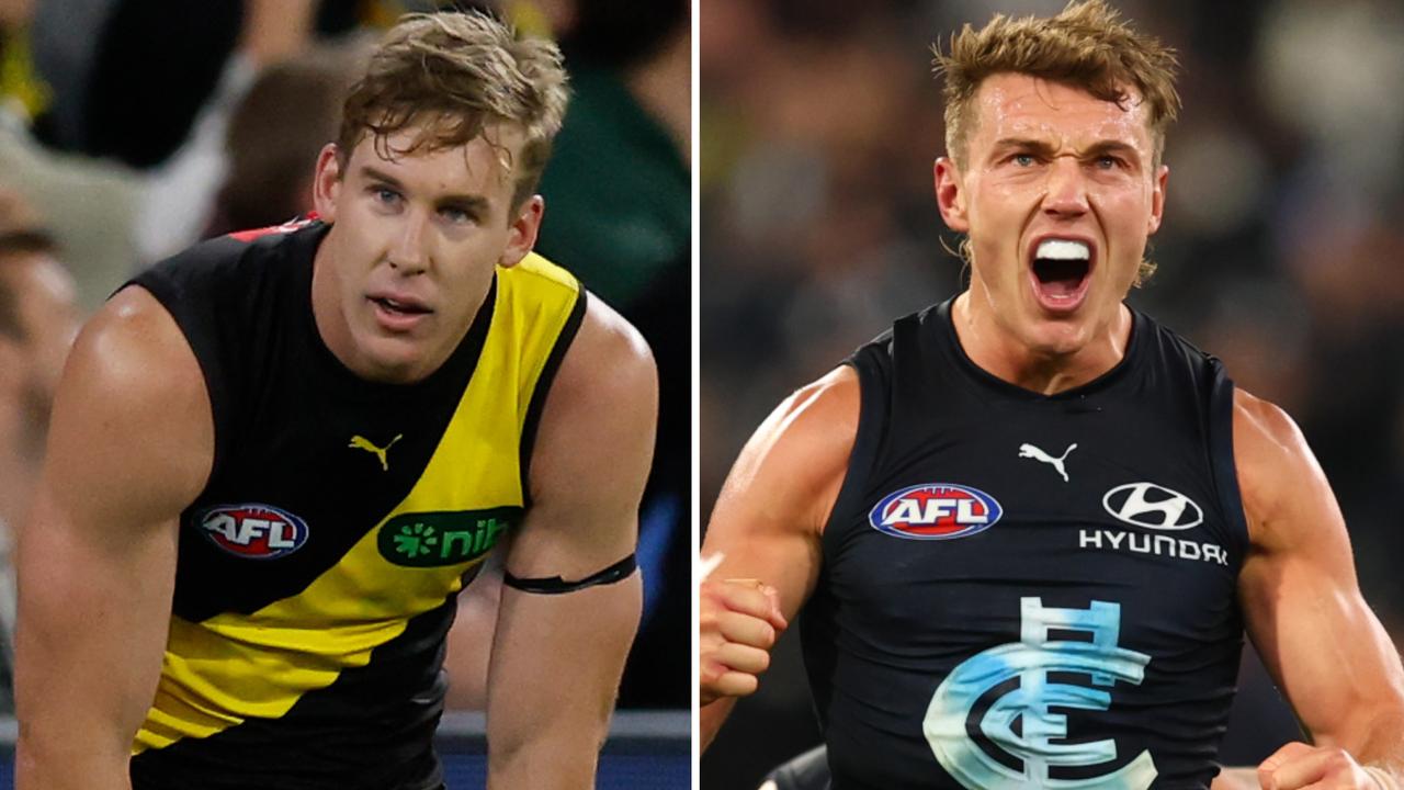 Result, match report, highlights, video, stats, Carlton wins despite one-goal second half, Tom Lynch kicks 2.7