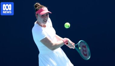 Talia Gibson downs Iva Jovic at Miami Open to set up Elena Rybakina showdown