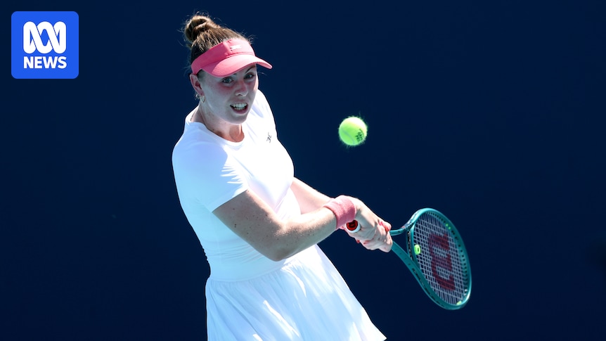 Talia Gibson downs Iva Jovic at Miami Open to set up Elena Rybakina showdown