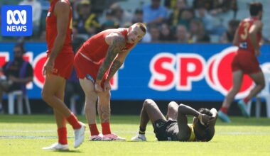 Gold Coast Suns's Bailey Humphrey fails at AFL tribunal to get dangerous tackle ban overturned