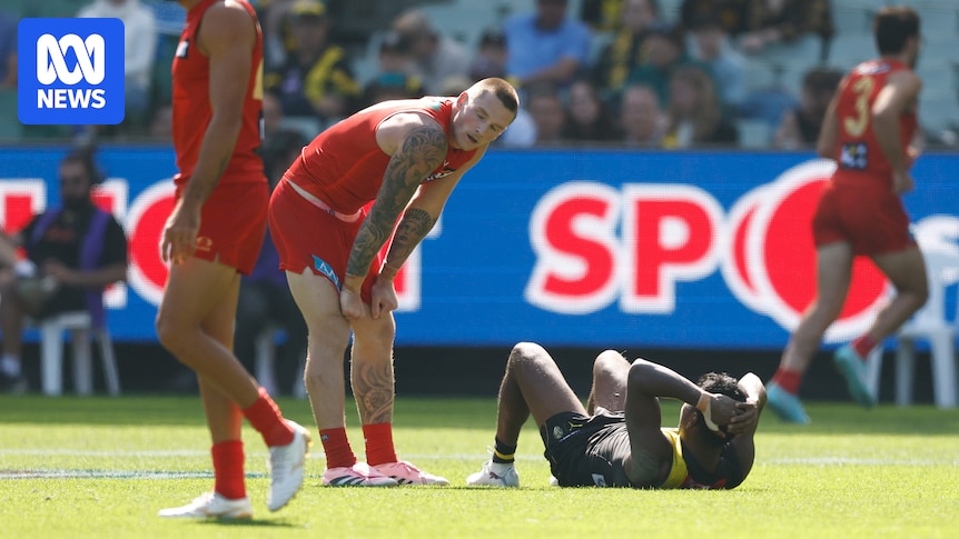 Gold Coast Suns's Bailey Humphrey fails at AFL tribunal to get dangerous tackle ban overturned