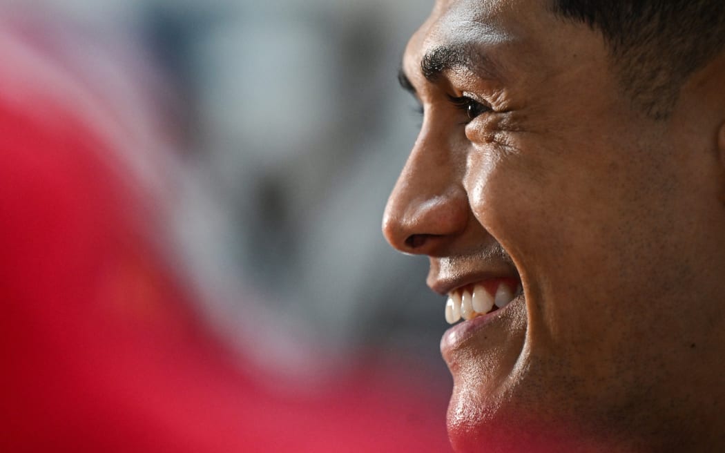 Roger Tuivasa-Sheck ahead of his 150th Warriors NRL match. New Zealand Warriors NRL rugby league training and media session and at Go Media Stadium, Auckland,