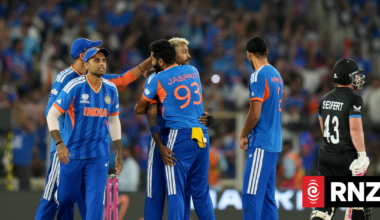 Black Caps suffer heavy defeat as defending champions India win T20 World Cup