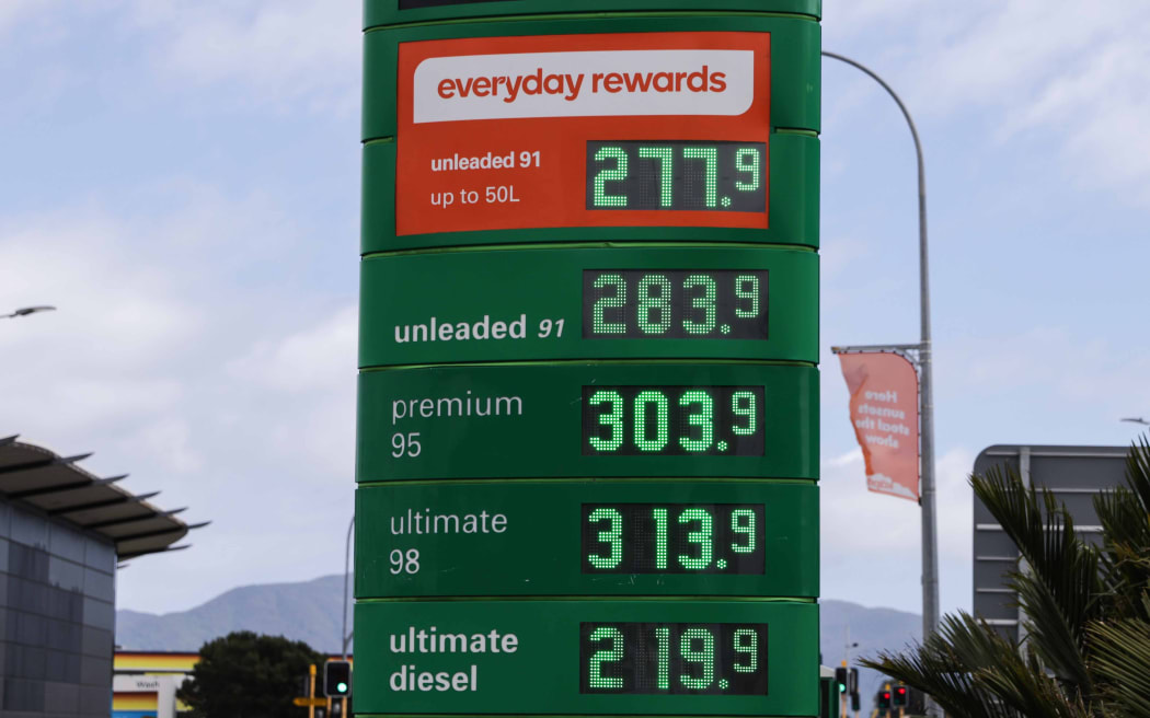 The price of 95 petrol has hit $3 in some parts of the country as conflict in the Middle East pushes up oil prices.