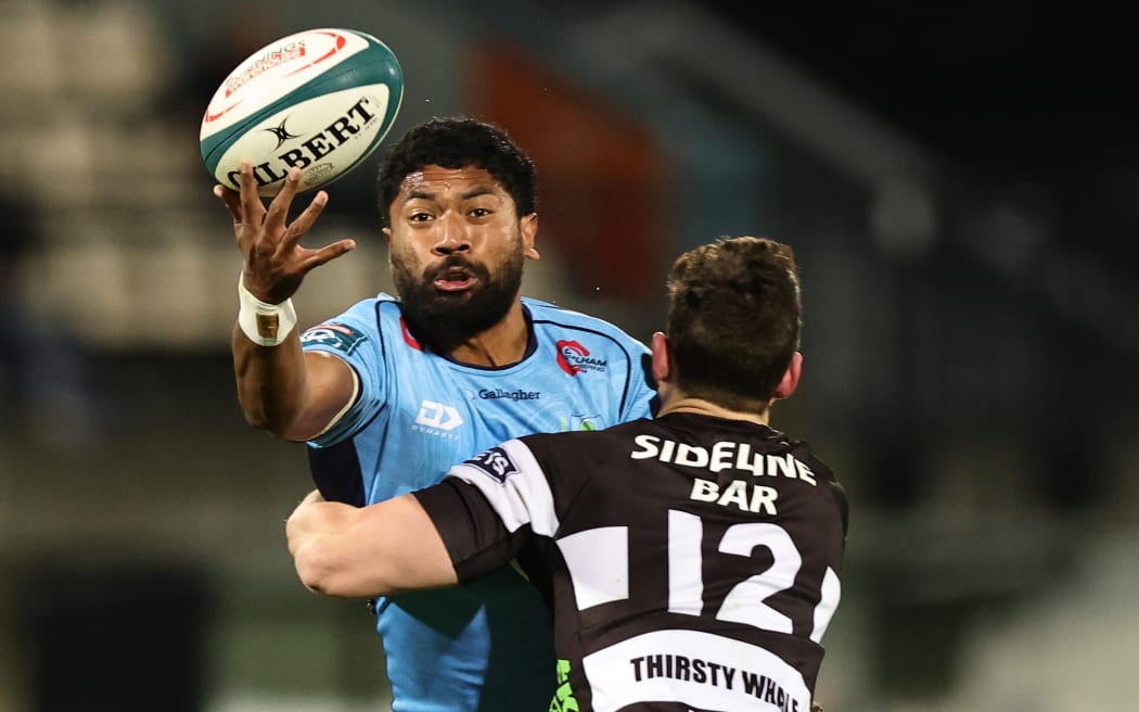 Tevita Latu of Northland during the Bunnings NPC Round 3 Ranfurly Shield match between Hawke's Bay and Northland at McLean Park in Napier, New Zealand on Friday August 23, 2024.