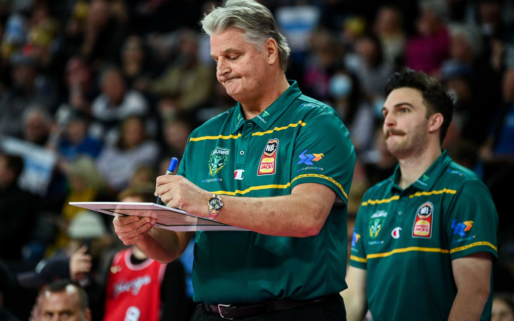 Tasmania coach Scott Roth.