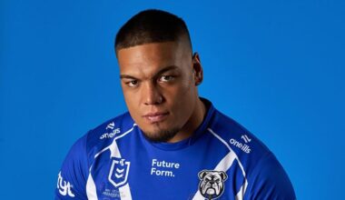 Canterbury's star recruit Leo Thompson. Pic: Instagram