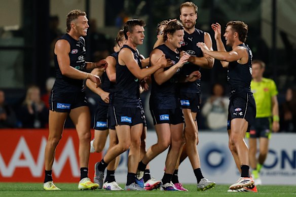 New Blues: Carlton are in a regroup phase after losing some big names in the off-season.