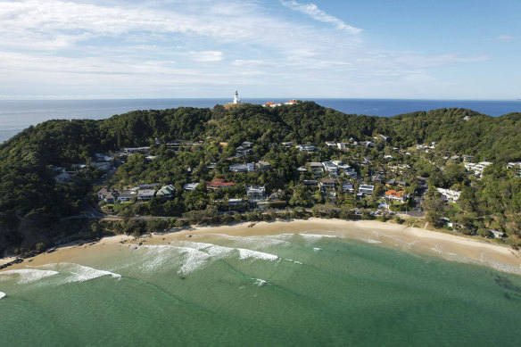 The Byron Shire has a median dwelling value of about $1.5 million.