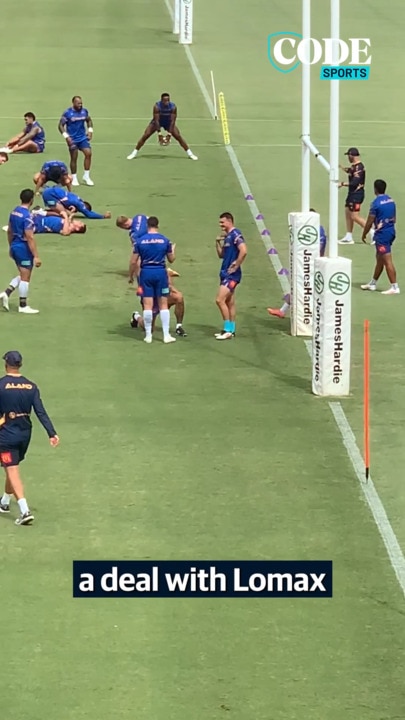 Parramatta Players All Smiles at Training as Zac Lomax Saga Continues