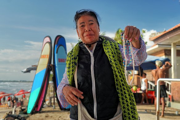 Suzy hadn’t sold a single item the day we visited.