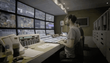 Behind the scenes of Channel Seven broadcast