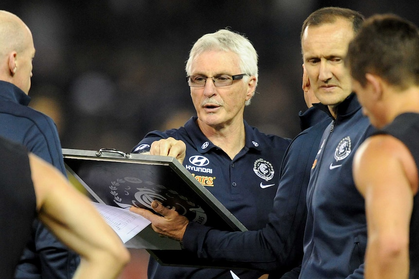 Mick Matlhouse talks tactics 