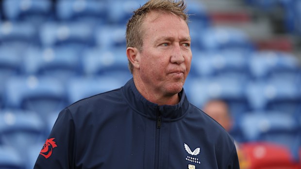Roosters coach Trent Robinson.