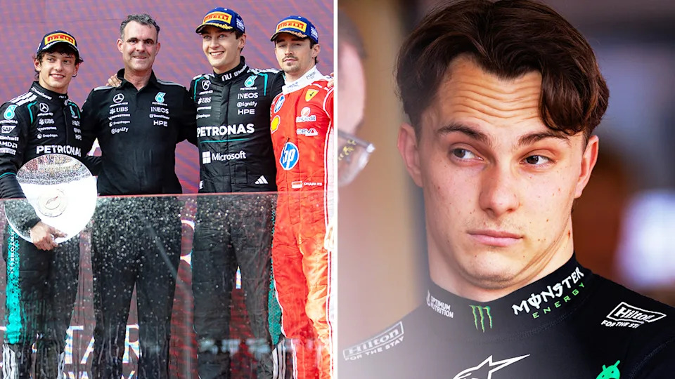 McLaren team principal Andrea Stella has suggested the F1 might need to review the rules and regulations after Oscar Piastri's (pictured right) pre-race crash. (Images: Getty Images)
